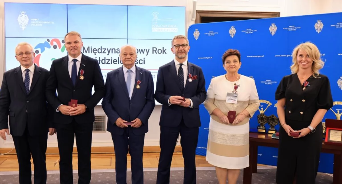 Prestiżowe wyróżnienie dla Prezes Banku Spółdzielczego w Łukowie. Zofia Przeździak odznaczona Srebrnym Krzyżem Zasługi.