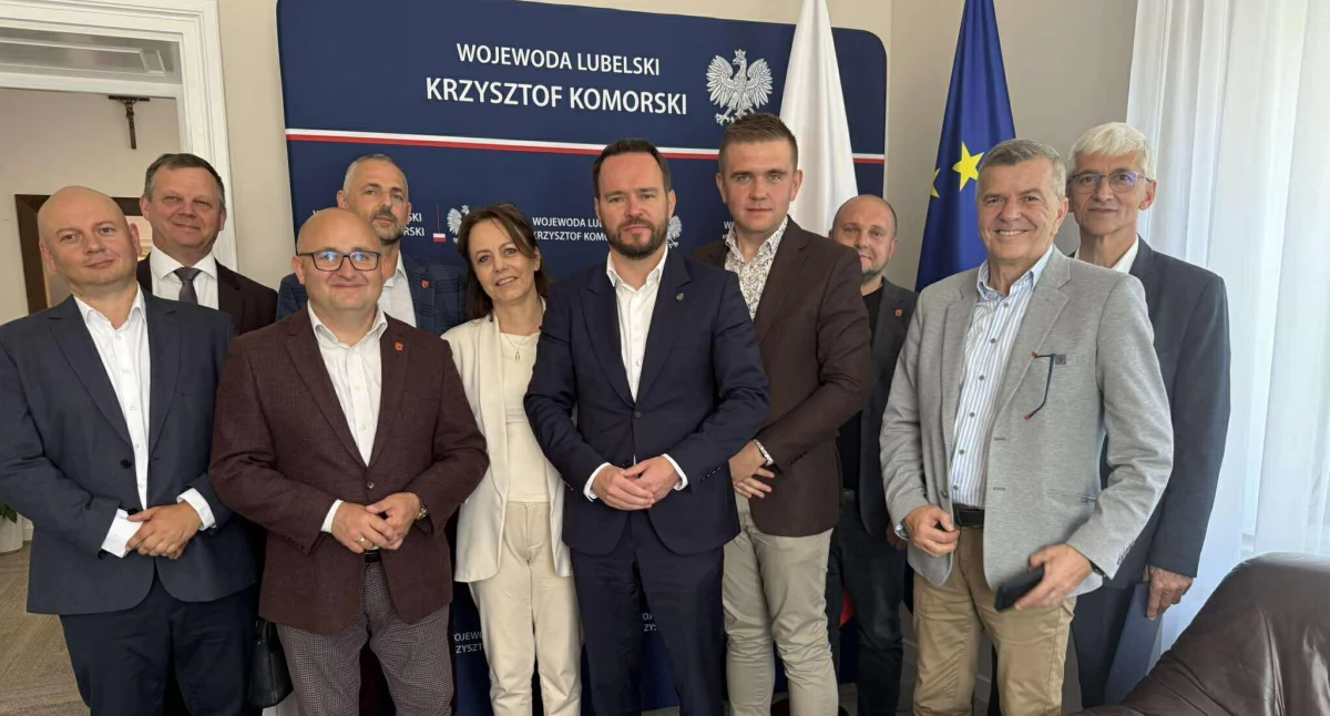 Łukowscy radni z wizytą u wojewody. Rozmowy o przyszłości regionu