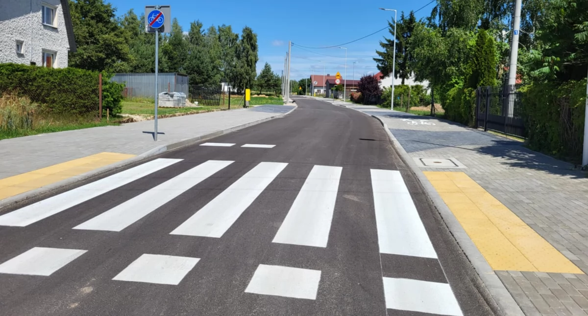Nowa droga na Podgórnej gotowa. Tak teraz wygląda jedna z nowych ulic w Łukowie