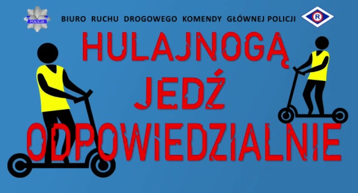 Policja ruszyła w teren. Kontrole i edukacja w ramach akcji „Hulajnoga”