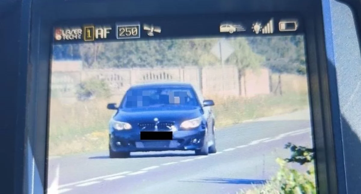 Zatrzymany za 123 km/h w zabudowanym. 23-latek bez prawa jazdy i z wysokim mandatem