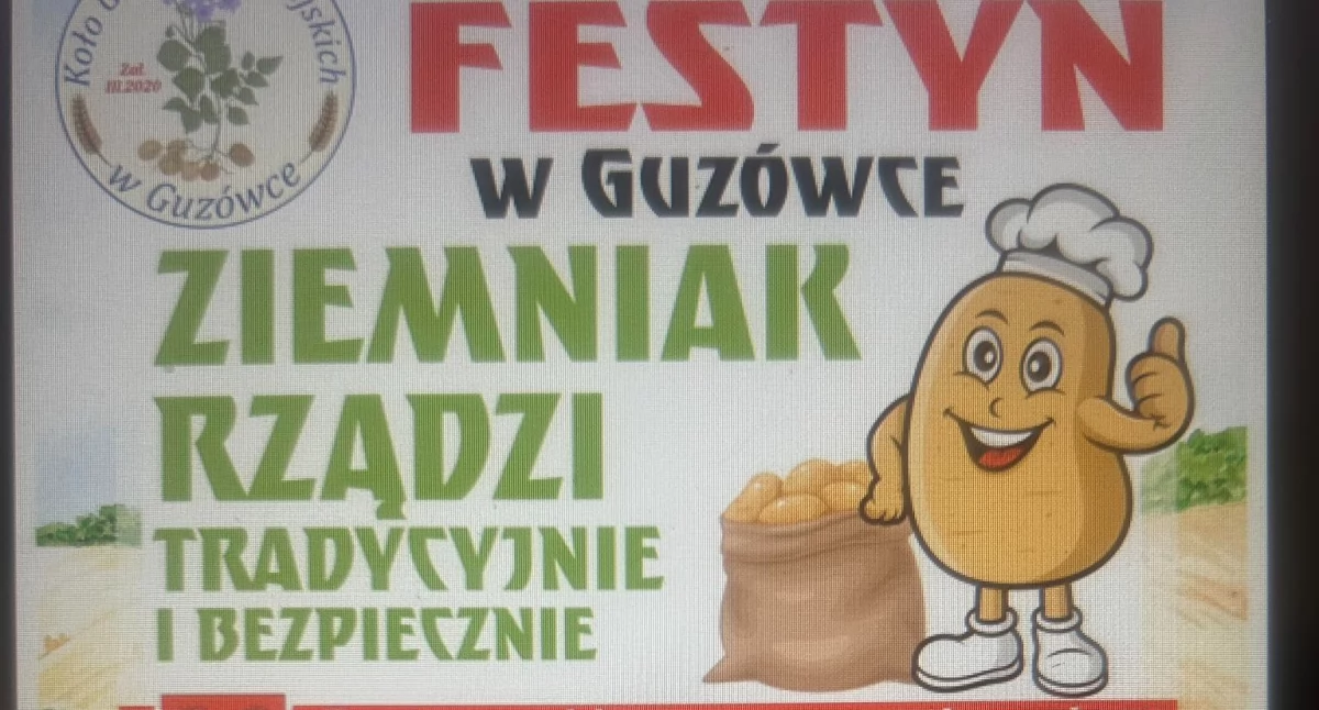 Ziemniak w roli głównej. Festyn w Guzówce już 6 lipca