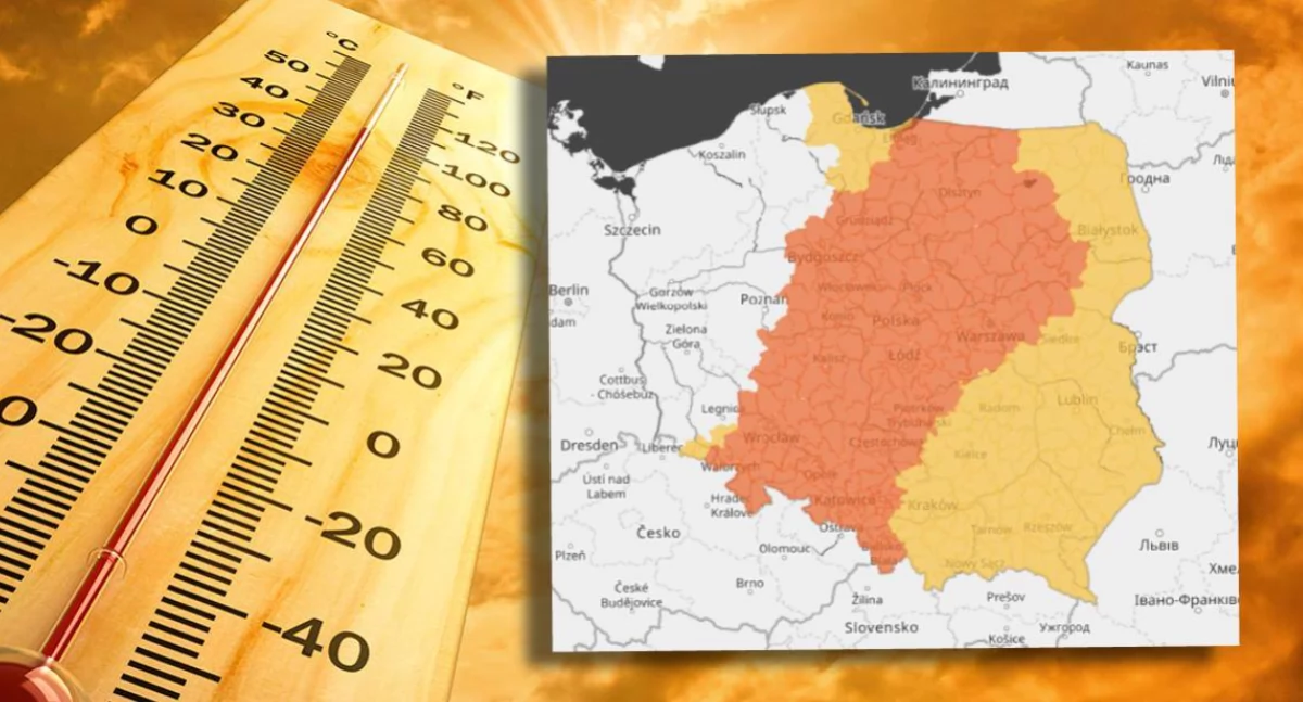 IMGW ostrzega: fala upałów uderza w powiat łukowski. Temperatura przekroczy 30°C