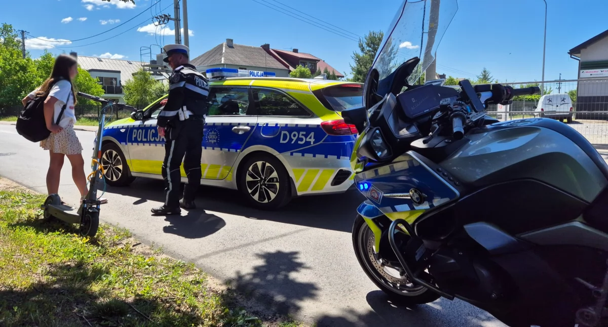 Policja bierze się za hulajnogi elektryczne. Kierowcy mogą spodziewać się kontroli