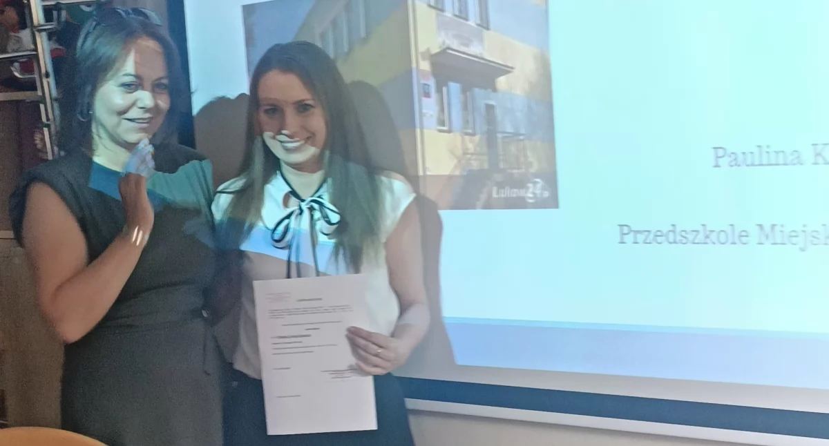 Paulina Kamecka mianowanym nauczycielem. Pedagog z Łukowa uzyskała maksymalną liczbę punktów