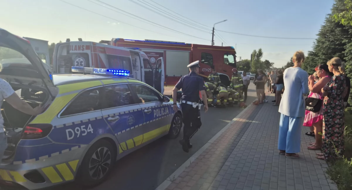 Aktualizacja: Potrącony w Wólce Świątkowej to pieszy, nie rowerzysta. Policja wyjaśnia okoliczności wypadku