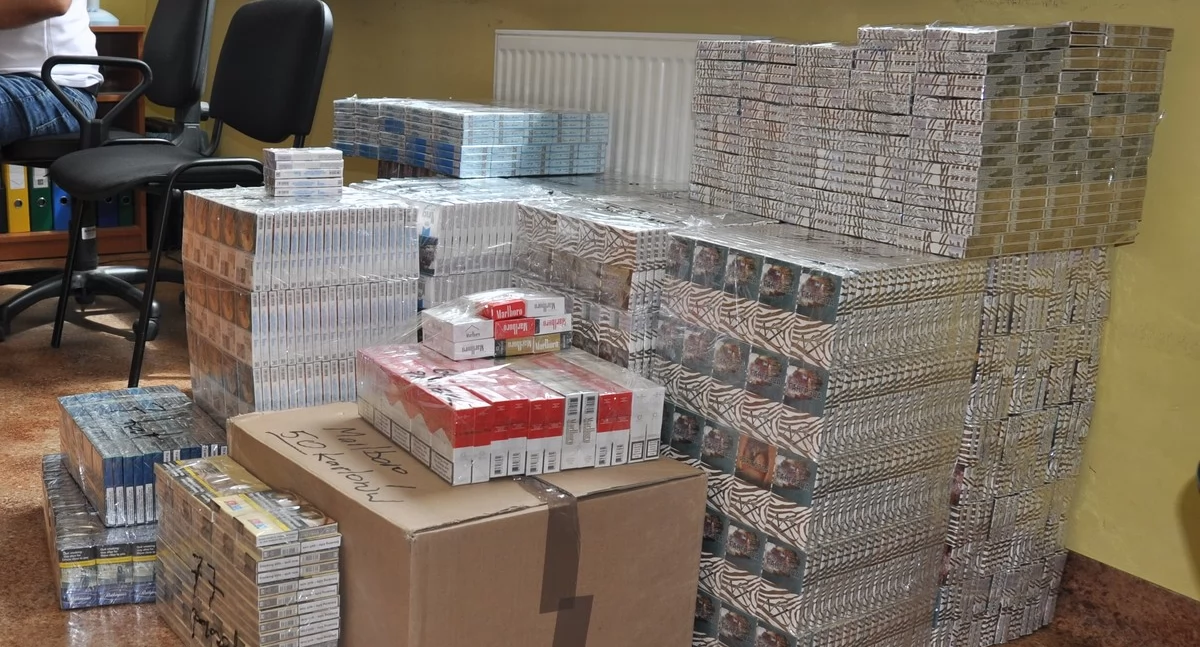 Gigantyczny przemyt papierosów udaremniony. Akcja w powiecie radzyńskim