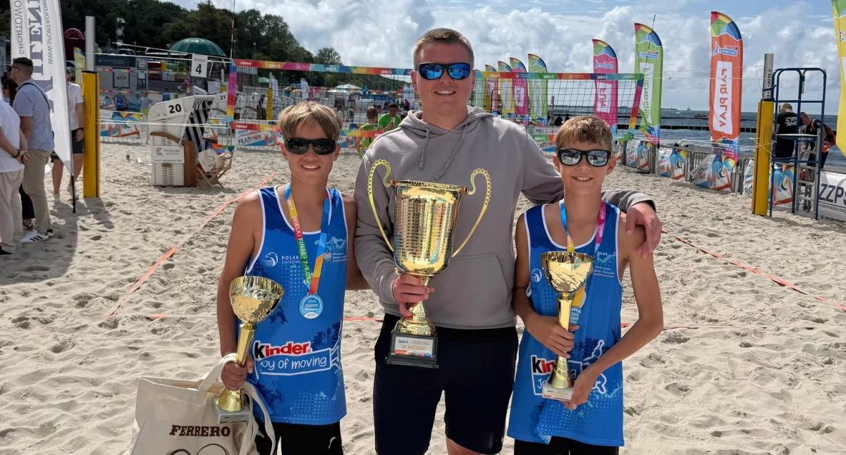 Wielki sukces siatkarzy z Łukowa! Adam Kołodziej i Janek Karpiński tuż za podium mistrzostw Polski