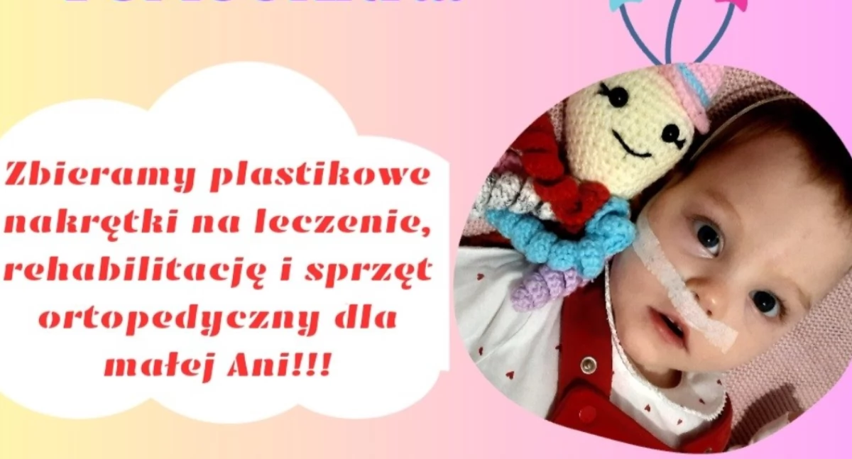 Zbierają nakrętki dla Ani z Łukowa. Rodzice apelują o pomoc: „Każda nakrętka ma znaczenie”