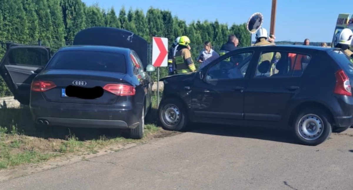 Wola Okrzejska w akcji: Ratownicy po wypadku w Dąbrowie, apel o ostrożność 