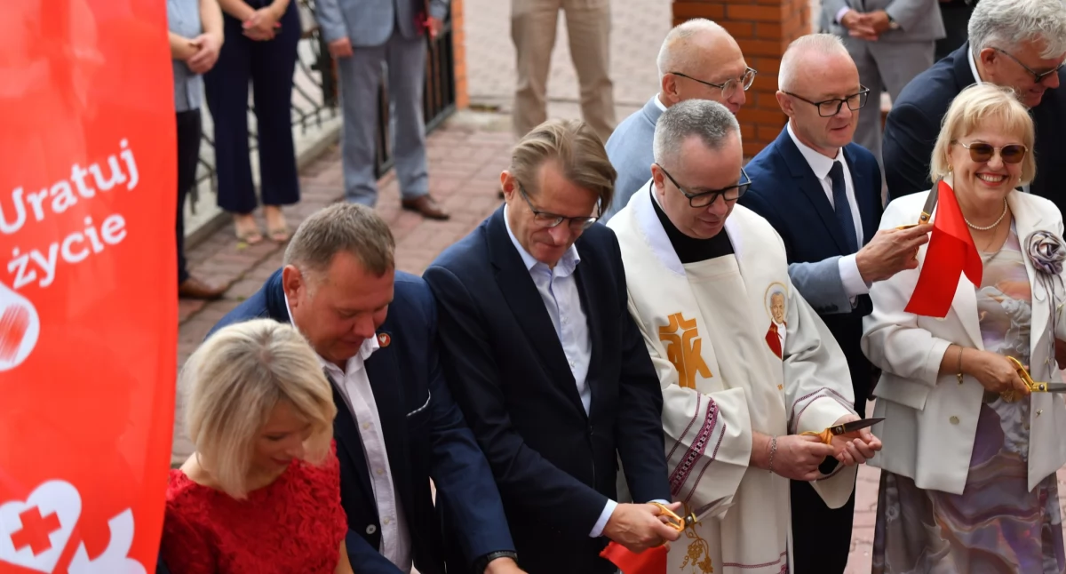 Nowy punkt krwiodawstwa w Łukowie oficjalnie otwarty. Krwiodawcy już korzystają z nowej lokalizacji