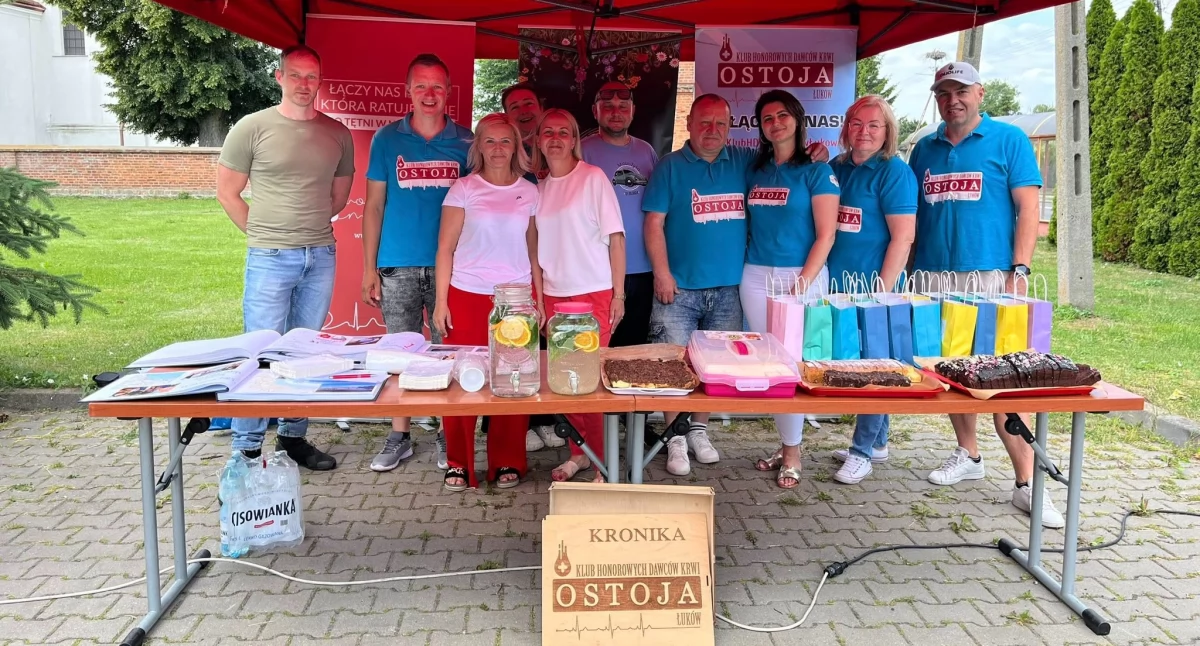 Klub HDK „Ostoja” w Łukowie wśród najaktywniejszych w regionie. Zebrali ponad 75 litrów krwi
