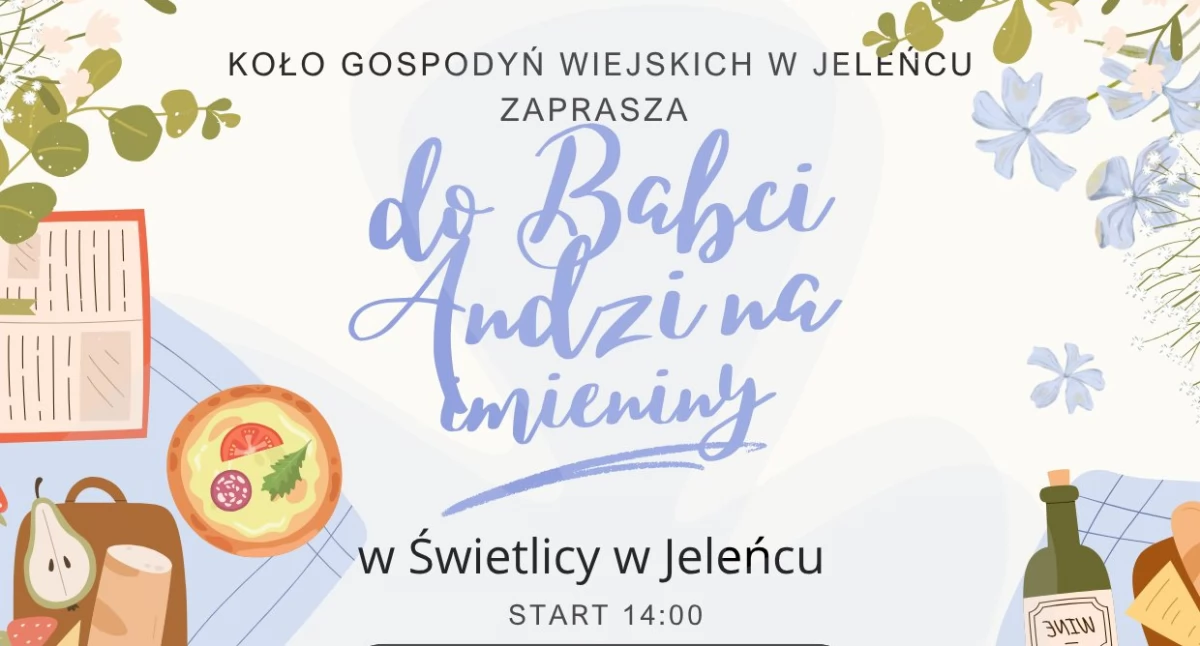 Urodzinowe imieniny Babci Andzi w Jeleńcu. KGW świętuje pięciolecie działalności