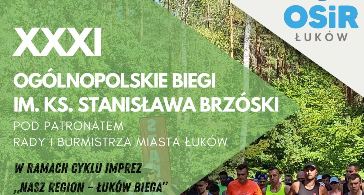 Ruszają zapisy na Ogólnopolskie Biegi im. ks. Stanisława Brzóski w Łukowie!