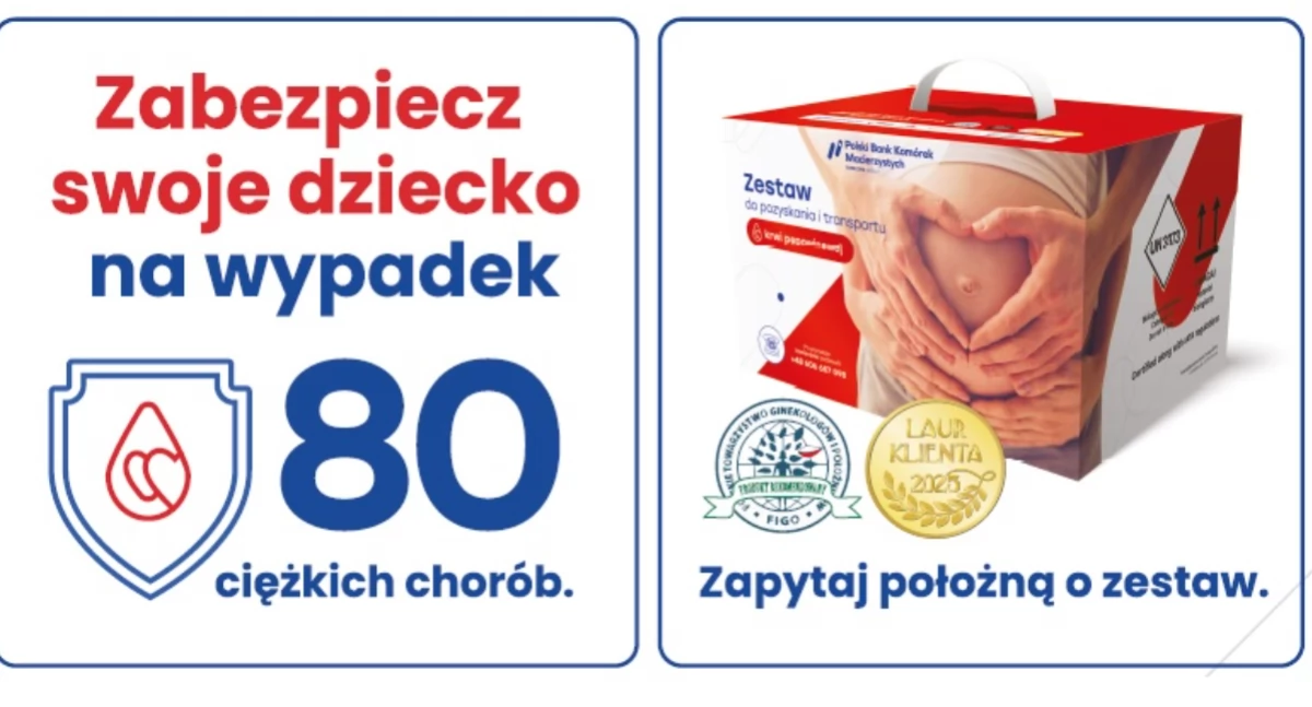 Krew pępowinowa dostępna w Łukowie. Szpital współpracuje z Polskim Bankiem Komórek Macierzystych