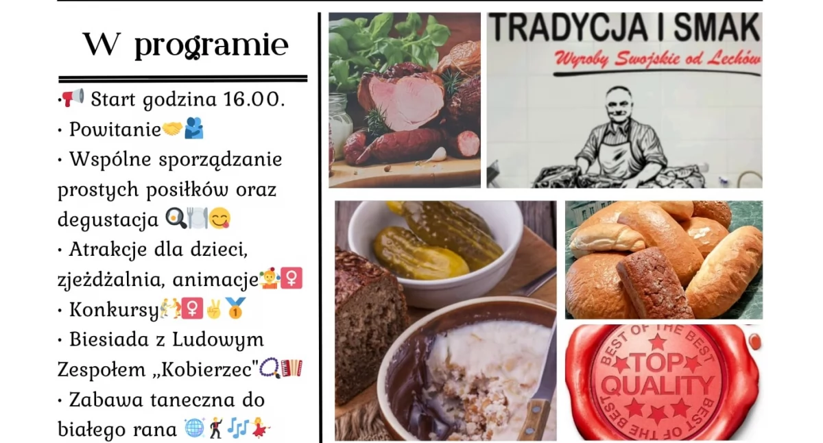 Powrót do korzeni w Jamielnem. Biesiada, konkursy i zabawa do rana pod patronatem starosty