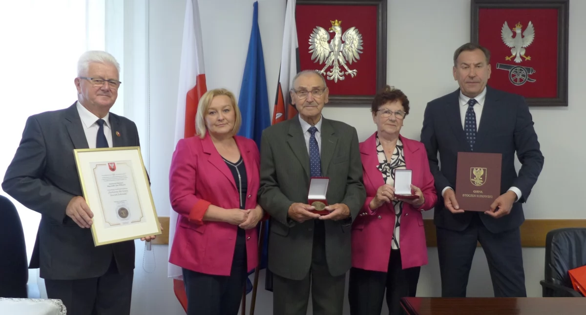 Cenniejsi niż złoto. Gmina Stoczek Łukowski uhonorowała swoje „szmaragdowe” pary.
