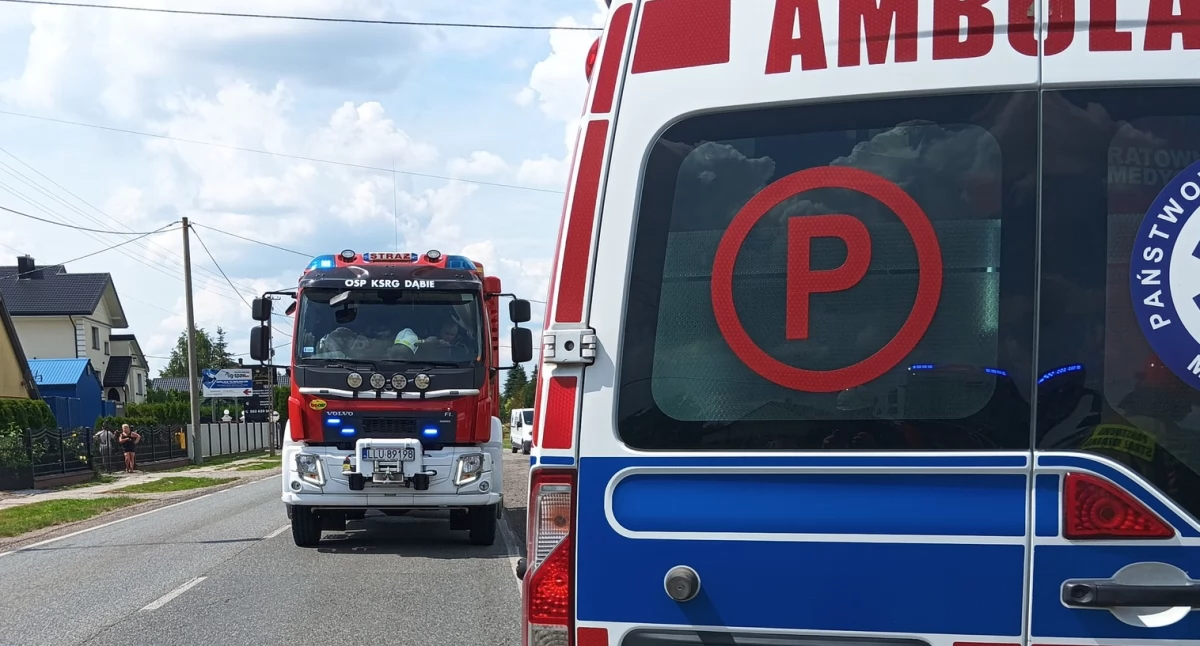Uciekł po zderzeniu z motocyklistą. Trwają poszukiwania kierowcy Audi