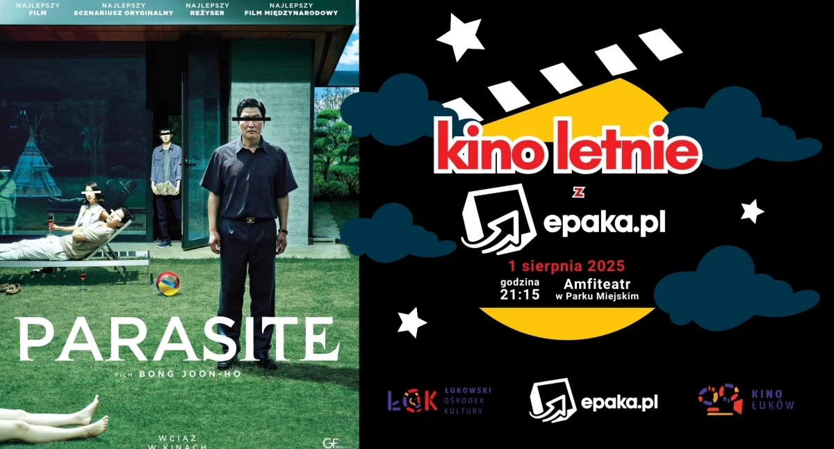 Kino pod chmurką z oscarowym hitem. Zobacz „Parasite” w łukowskim amfiteatrze