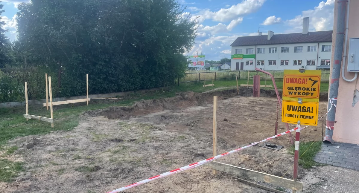 Ruszyła budowa garażu dla OSP w Wojcieszkowie