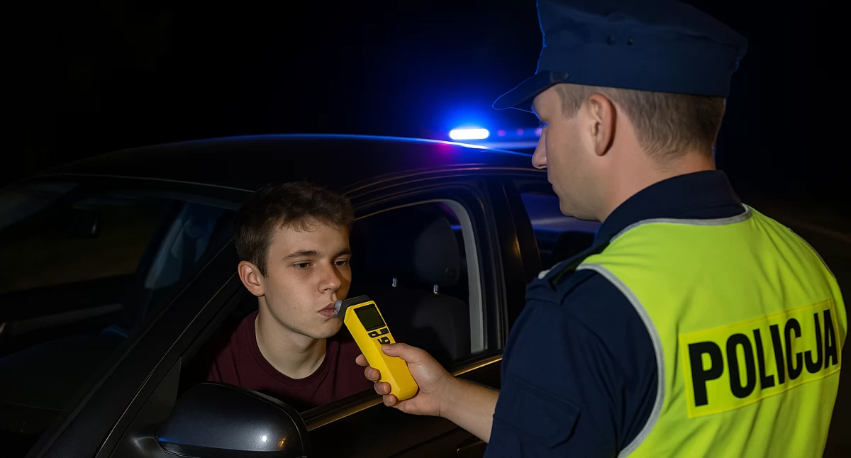 JELENIEC – 17-latek za kierownicą bez uprawnień i pod wpływem alkoholu