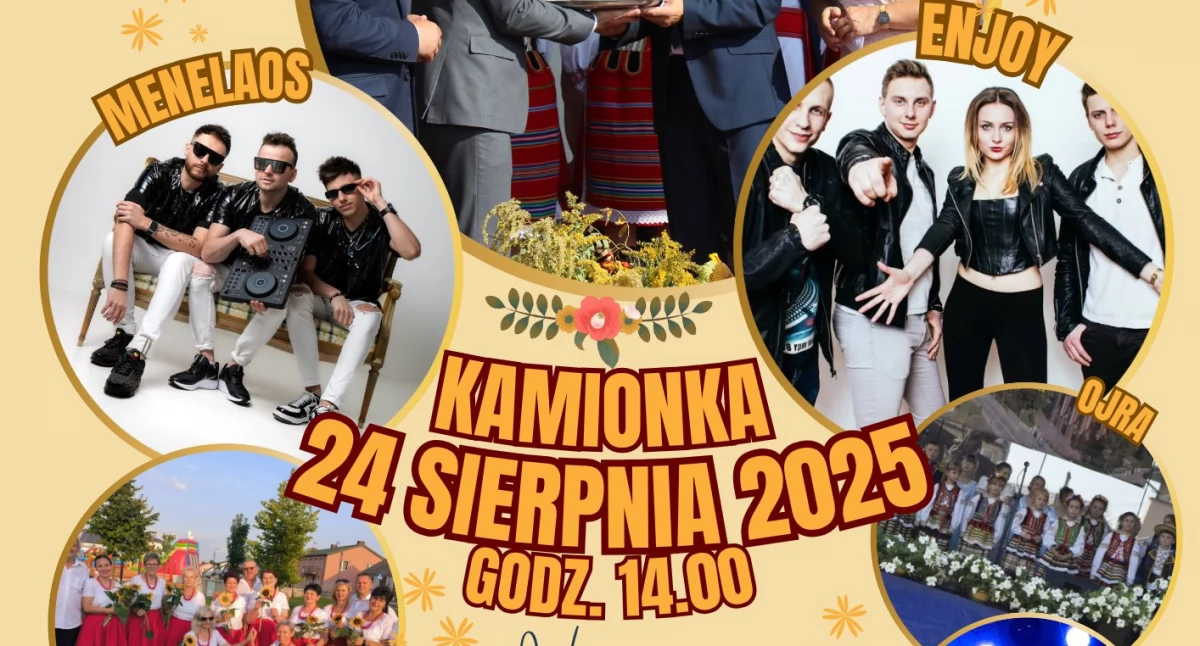 Kamionka szykuje święto plonów z hukiem! Zagrają Menelaos, Enjoy i Klimatyczni (NASZ PATRONAT)