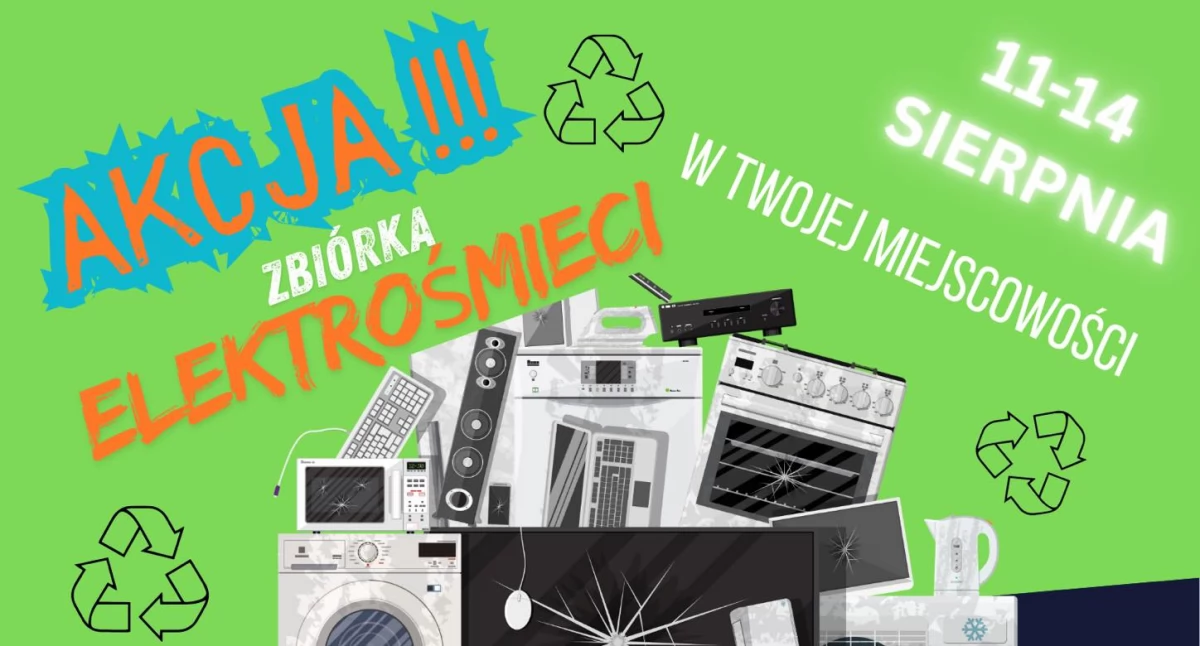 Wielka zbiórka elektrośmieci! OSP Serokomla odbierze sprzęt prosto spod Twojego domu