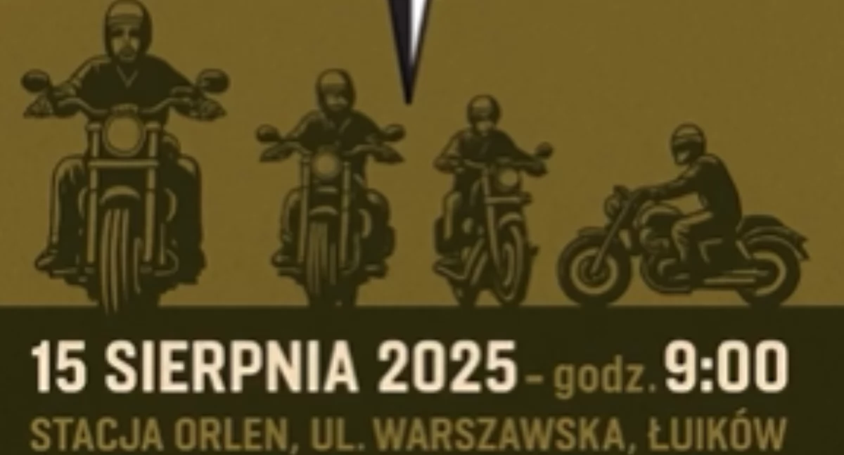 Motocykliści z Łukowa zapraszają na Święto Wojska Polskiego i wyprawę do Dęblina