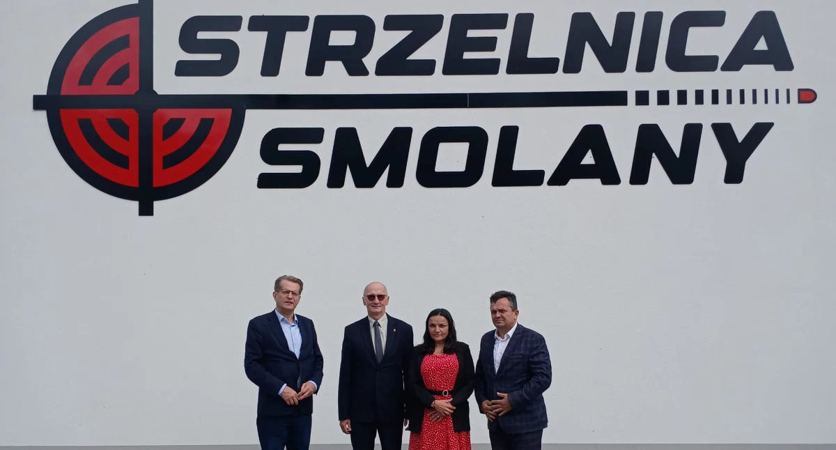 Starosta Kraśnicki z wizytą w Powiecie Łukowskim. Celem Strzelnica Smolany