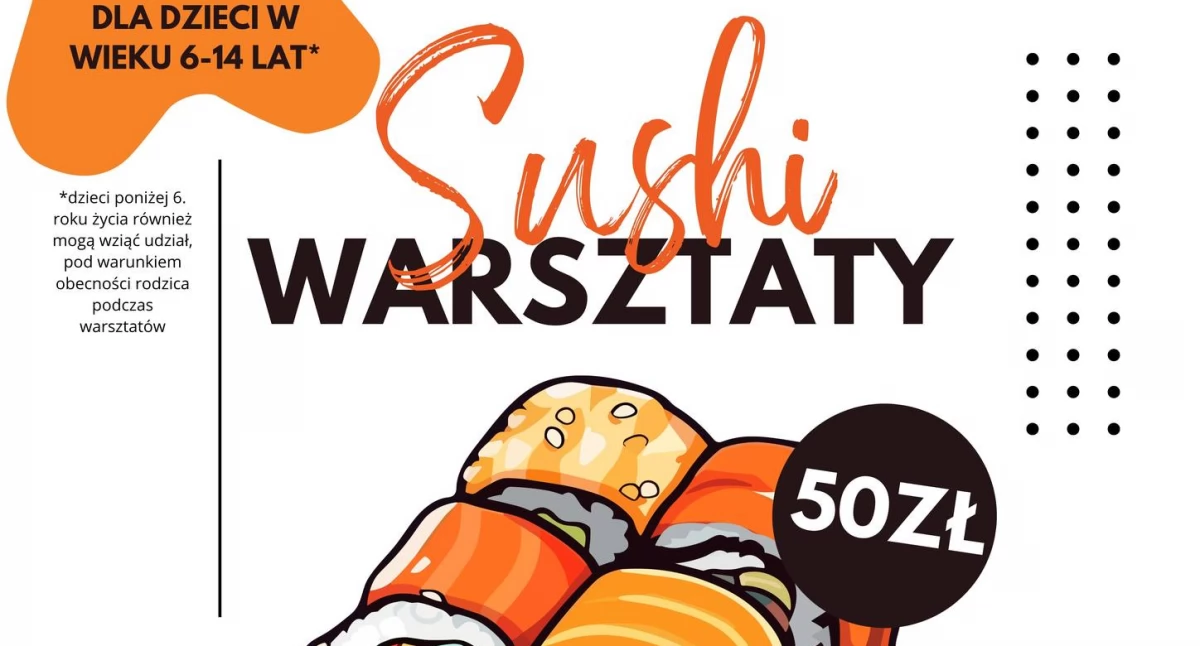 Sushi dla najmłodszych? Wola Mysłowska zaprasza dzieci na wyjątkowe warsztaty z Evą Sushi