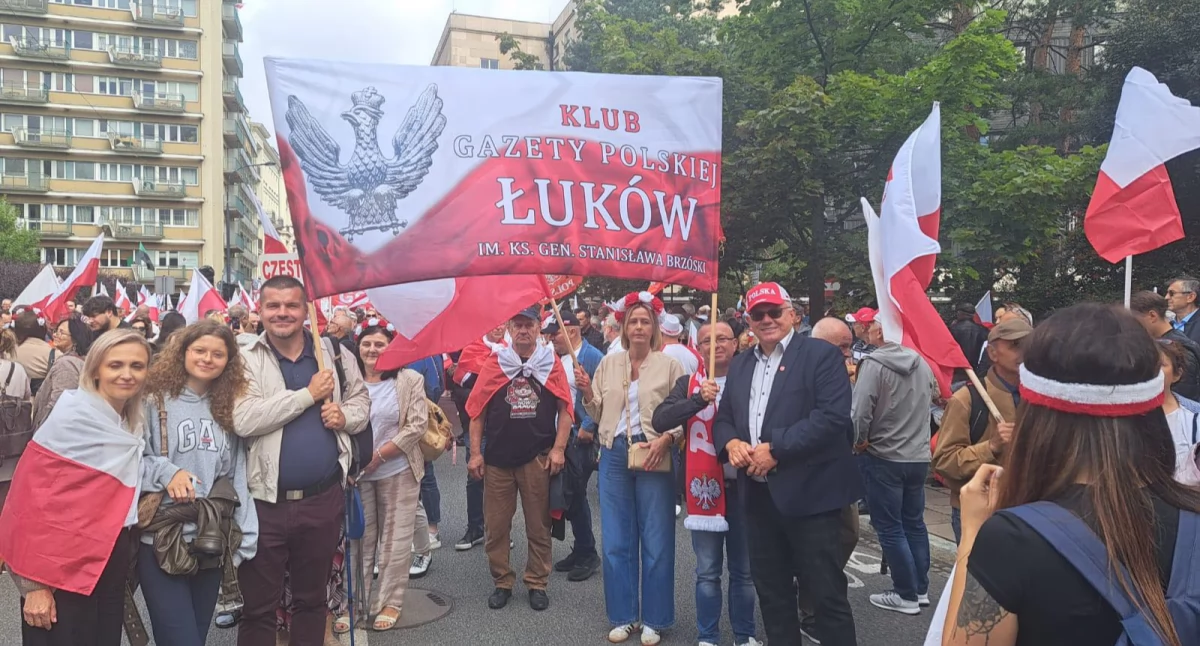 Klub Gazety Polskiej z Łukowa na zaprzysiężeniu Karola Nawrockiego na Prezydenta RP