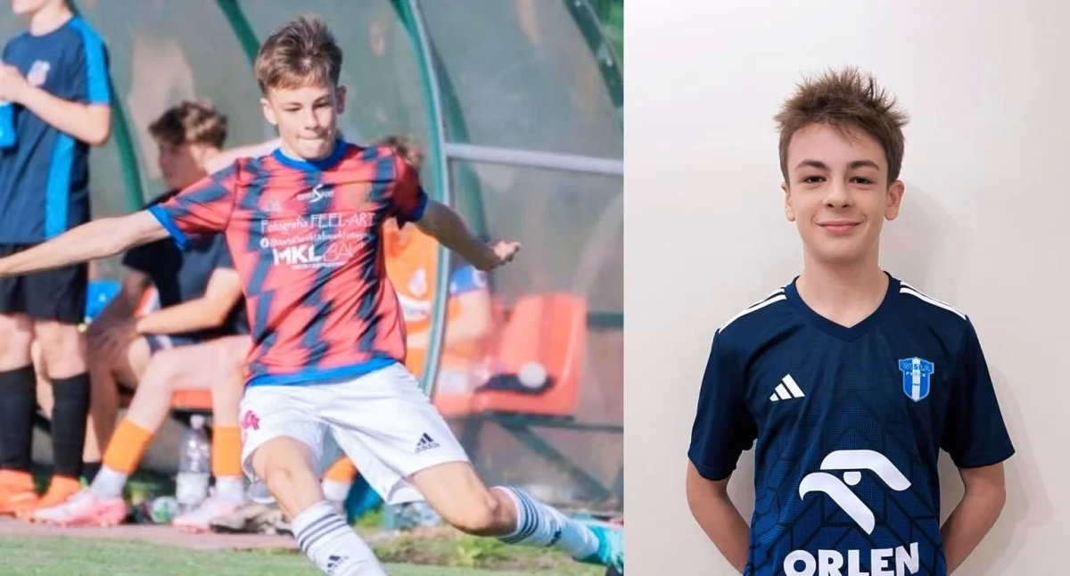 Młody piłkarz z Łukowa zagra dla Wisły Płock. 14-letni Kacper Dziewulski zmienia barwy klubowe