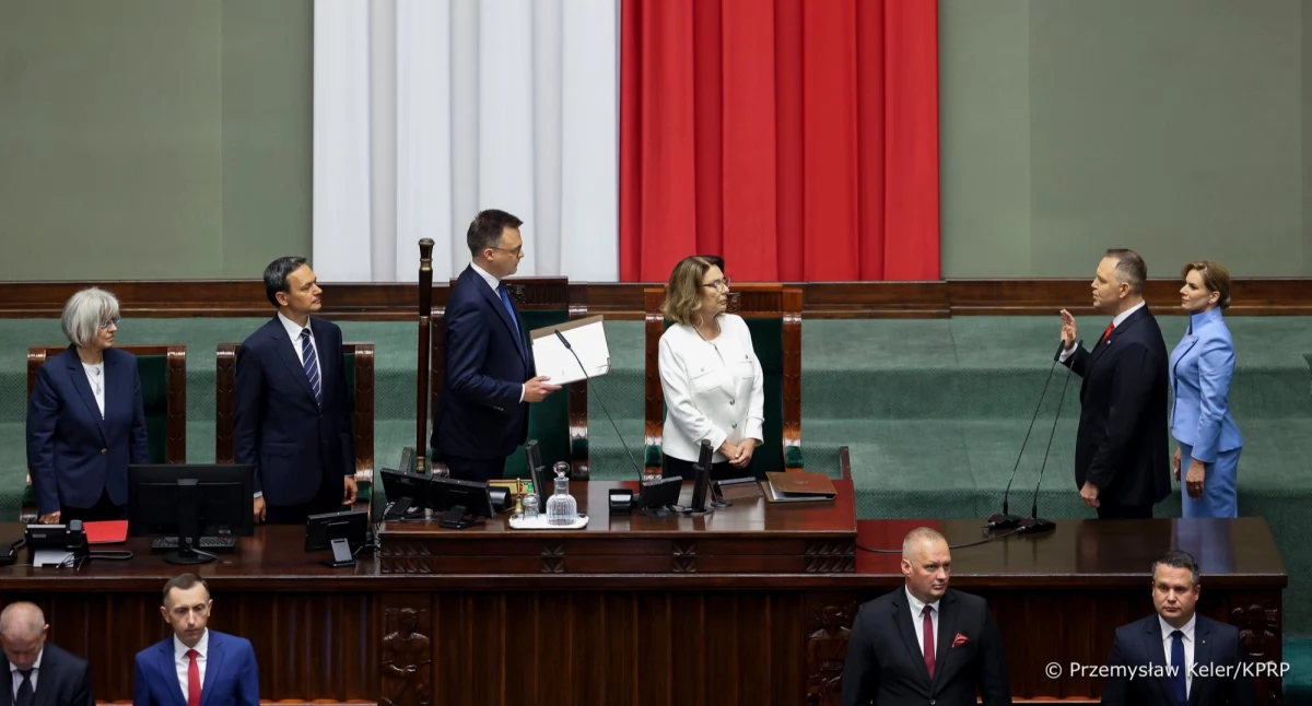 Karol Nawrocki oficjalnie prezydentem! Złożył przysięgę i objął urząd