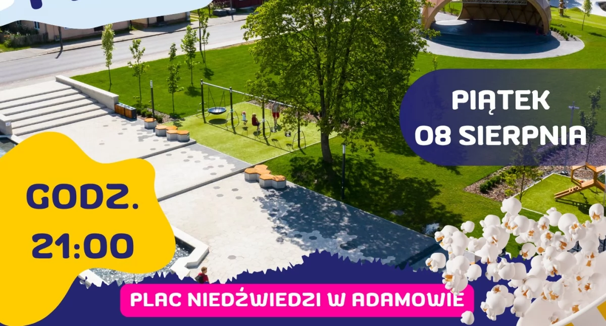 Rodzinne kino pod chmurką w Adamowie. Na ekranie „Doktor Dolittle”!