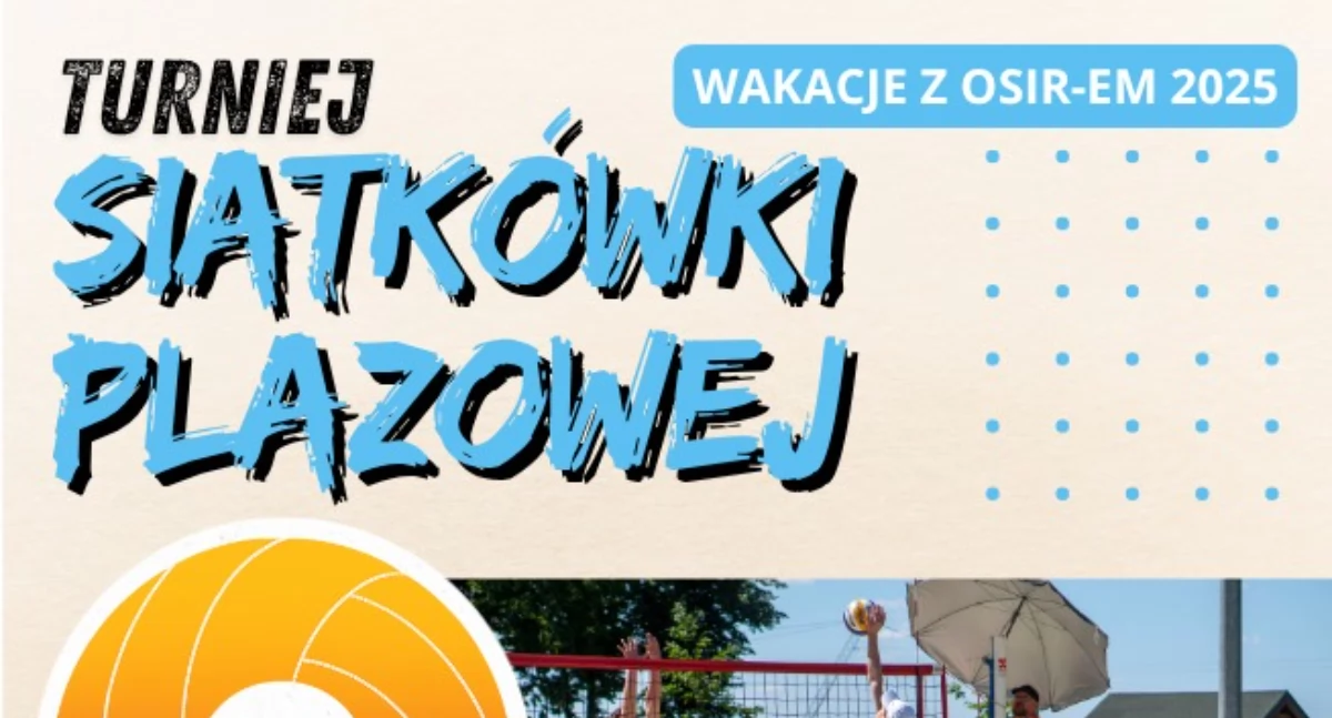 Turniej siatkówki plażowej wraca na Zimną Wodę. Trwają zapisy!