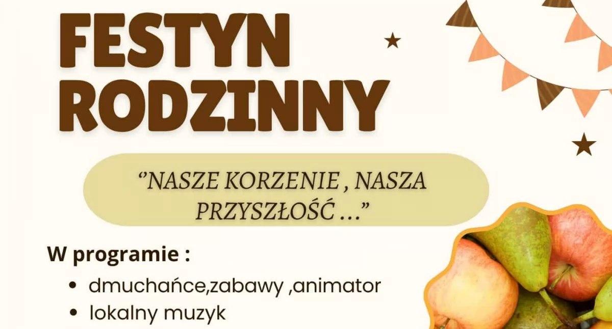 Pierogi, muzyka i dmuchańce. W Kierzkowie szykuje się rodzinna niedziela pełna atrakcji