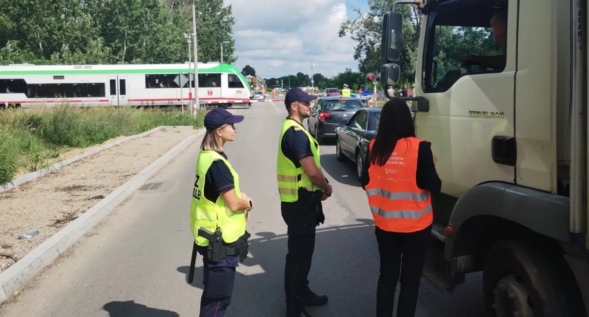 Łuków bierze udział w ogólnopolskiej akcji „Bezpieczny Piątek”. Na celowniku przejazdy kolejowe