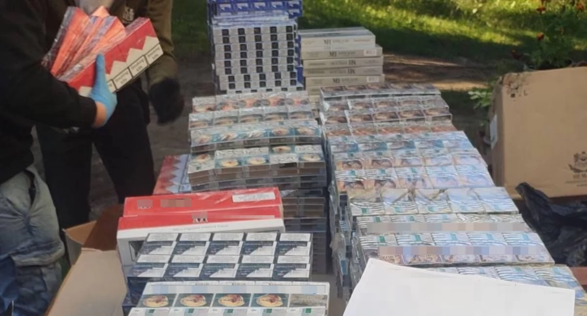 Policja przejęła towar wart fortunę! Papierosy i alkohol bez akcyzy w powiecie siedleckim