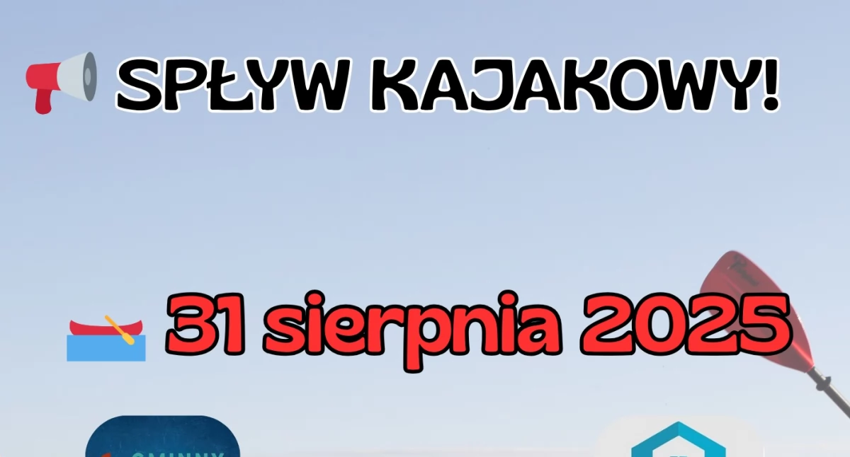 Spływ kajakowy Krzną i ognisko integracyjne – zapisy trwają do 25 sierpnia