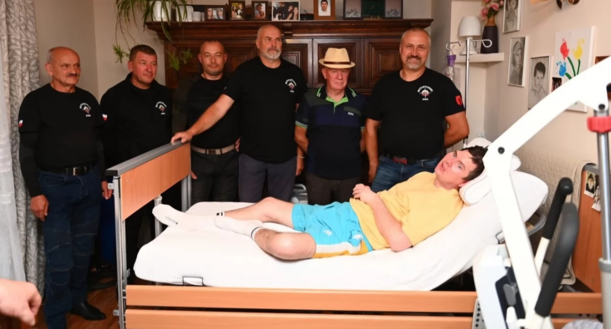 Motoweterani Łuków organizują kiermasz ciast dla Mateusza Drosia. Każdy może pomóc