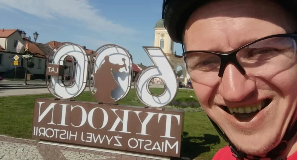 1000 km zamienił w 1100 km. Piotr Świder zakończył swoją rowerową wyprawę przez północno-wschodnią Polskę