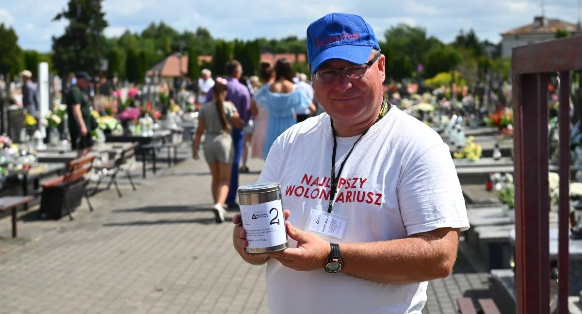 Sam zebrał 2 911 zł. Piotr Wróbel z imponującym wynikiem podczas kwesty w Łukowie