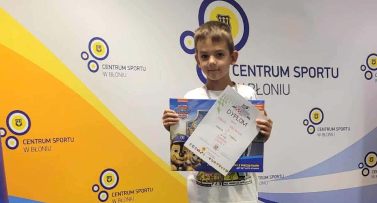 Marcel Kowalski z Łukowa na podium VII Turnieju Grand Prix w warcabach