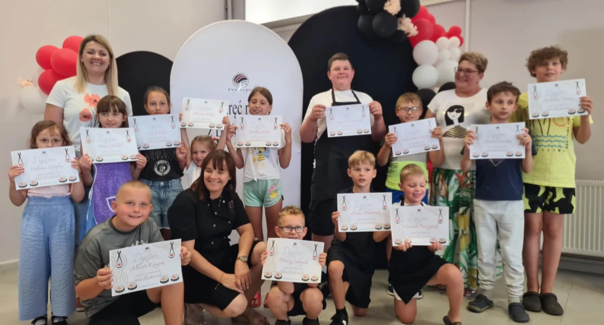   Dzieci w roli Sushi Masterów! Wola Mysłowska zamieniła się w japońską kuchnię