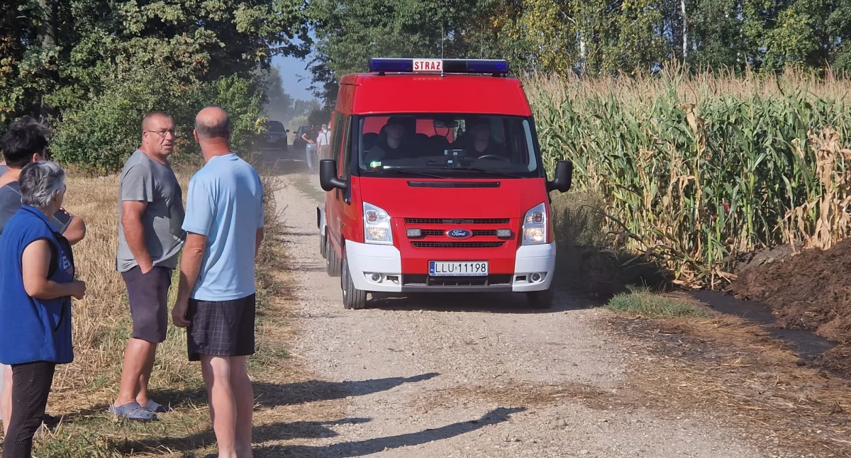 „Brak pożaru, teren sprawdzony dronem