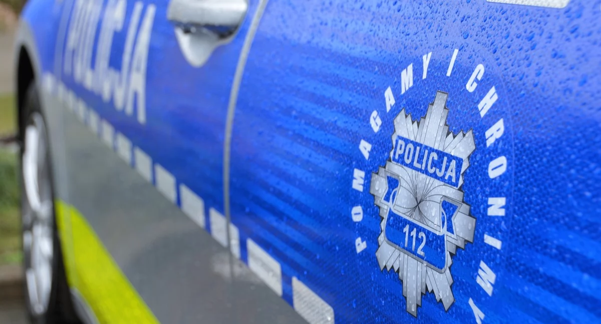 Suzuki w słupkach na ul. Międzyrzeckiej. 47-latka z Łukowa miała sporo szczęścia