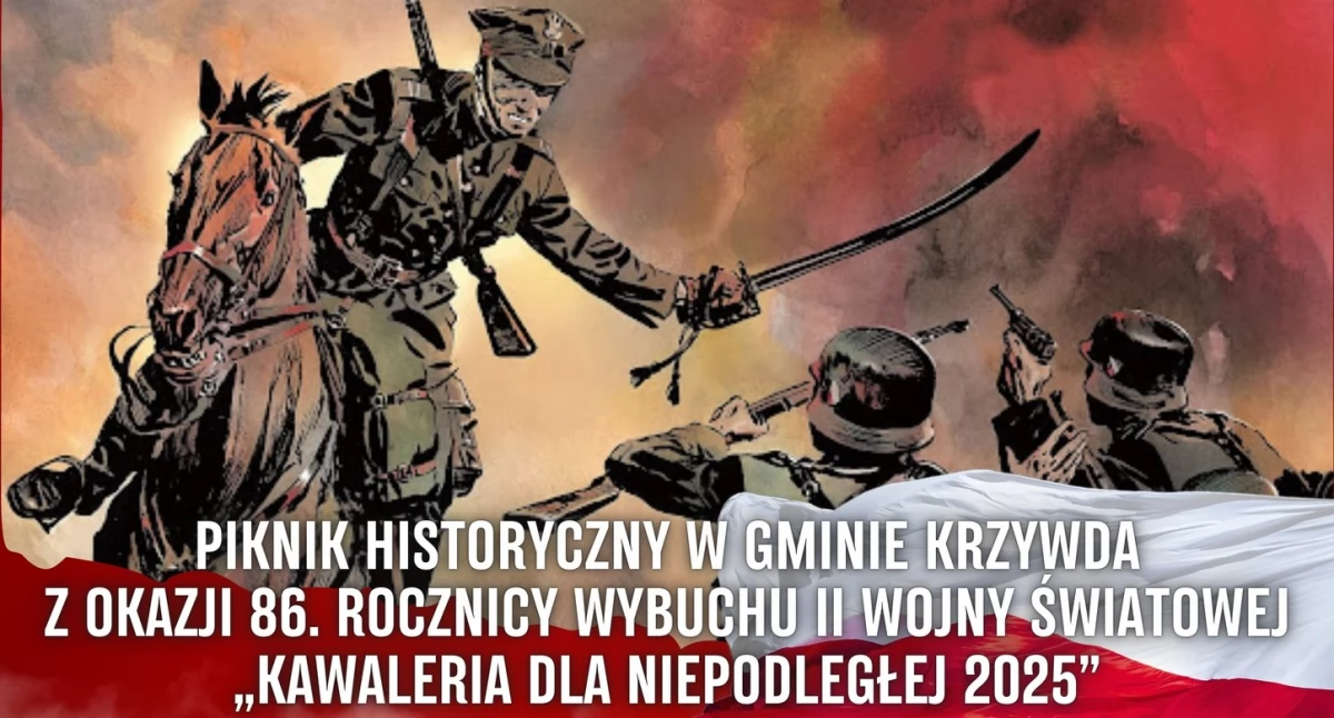 Rekonstrukcja 1939 i medale dla dzieci. Zapraszamy na piknik historyczny w Hucie Dąbrowie