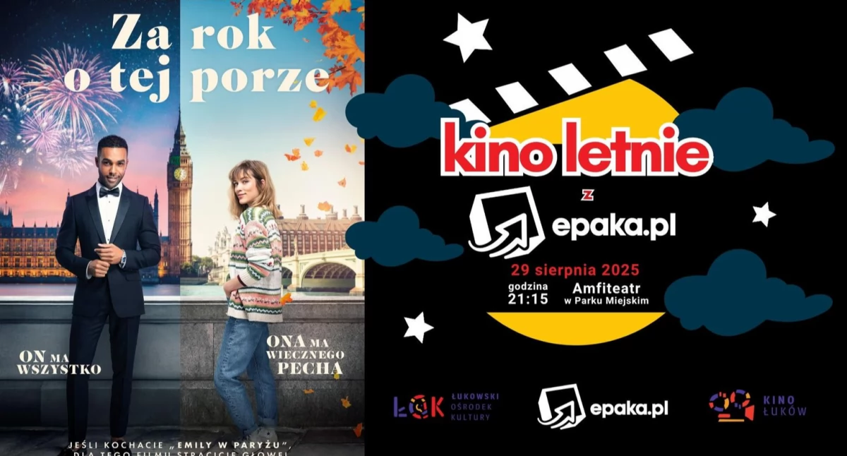 Trwa Kino letnie z epaka.pl w amfiteatrze. W piątek „Za rok o tej porze” o 21:15
