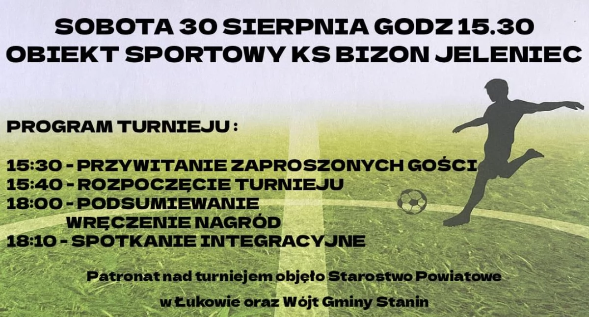 Oldboye wracają na murawę! Turniej o Puchar Starosty Powiatu Łukowskiego w Jeleńcu już w sobotę