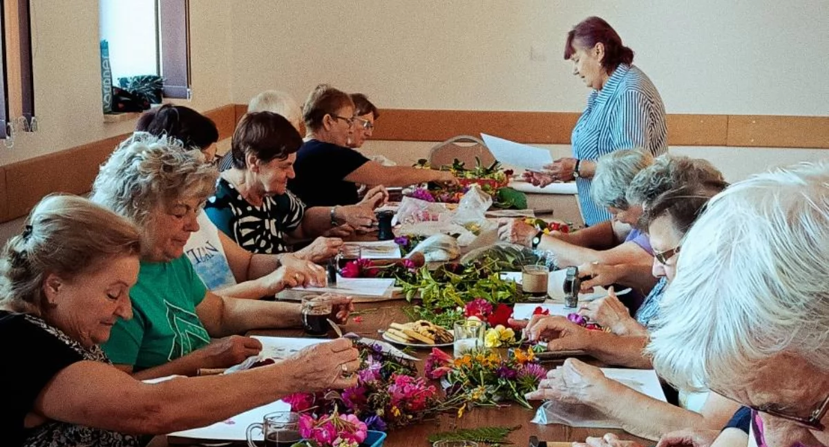 Seniorzy z Ryżek odkryli japońską technikę tataki zome. Efekty zaskoczyły wszystkich